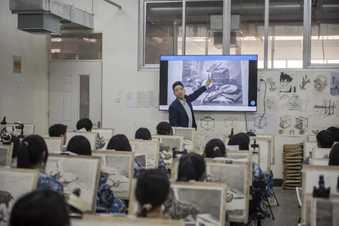 翰墨起舞展锋芒国开艺苑谱新篇菏泽国开中学2023级艺术联考大捷_26.jpg